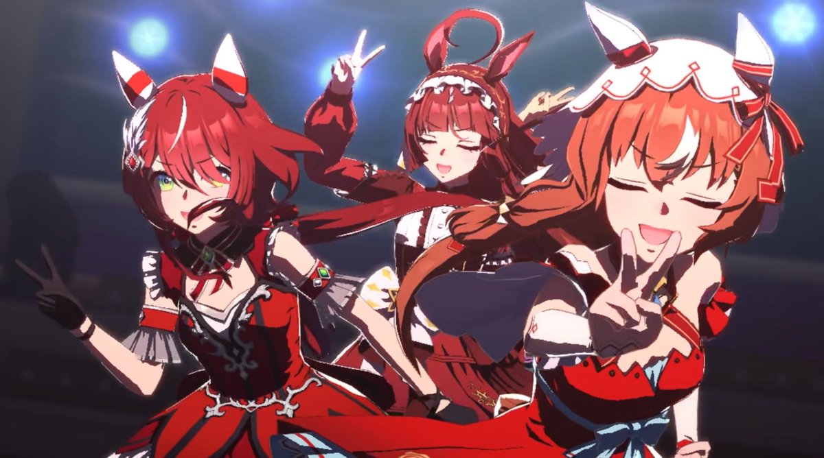 HpB3EA0pfqqTz0P's tweet photo. 赤いウマ娘は慎ましやかな大きさ

赤は可愛らしさの色 https://t.co/BMbEp211nY