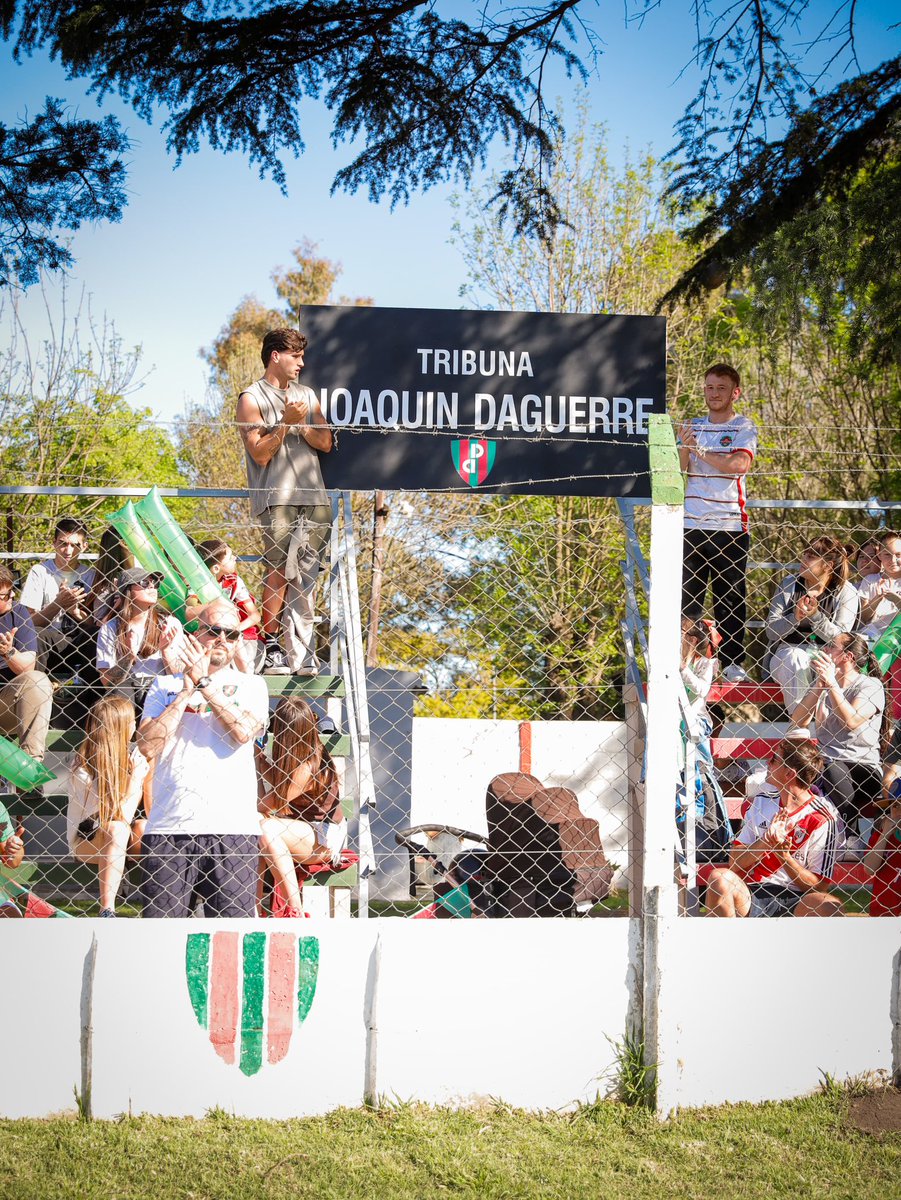 ferraitelli's tweet photo. Acompañé la inauguración de las tribunas del predio Clemente Jáuregui Lorda Club Atlético y Progreso, que a partir de hoy, además, llevarán el nombre de Joaquín Daguerre. https://t.co/1KSItGCo3P
