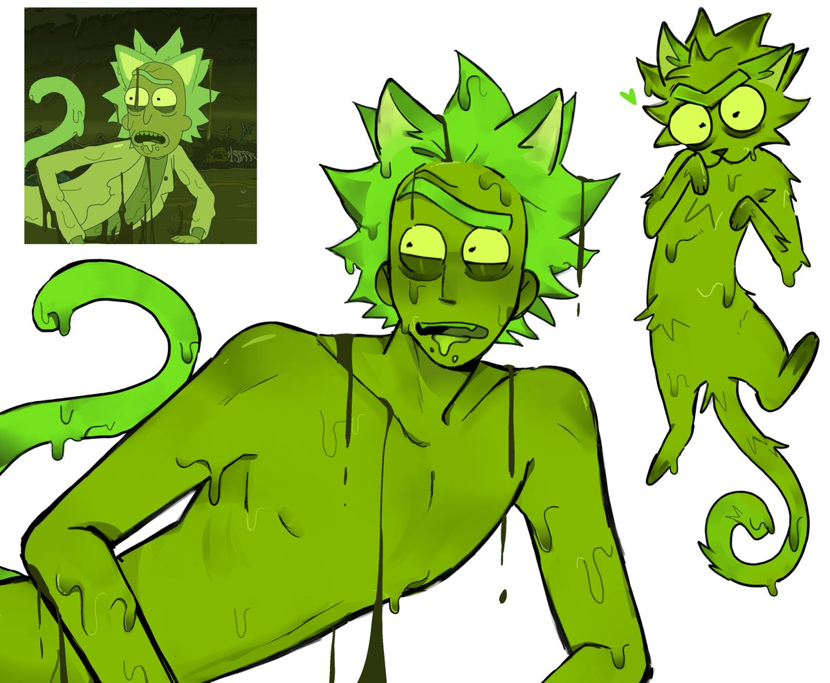ZmeyaKannibal's tweet photo. I know there's clothing in the original image, but I don't want to cover the body, I like coloring it
#toxicRick #Rickandmorty #RaM #Ricksanchez https://t.co/MVKJ8CDHAj