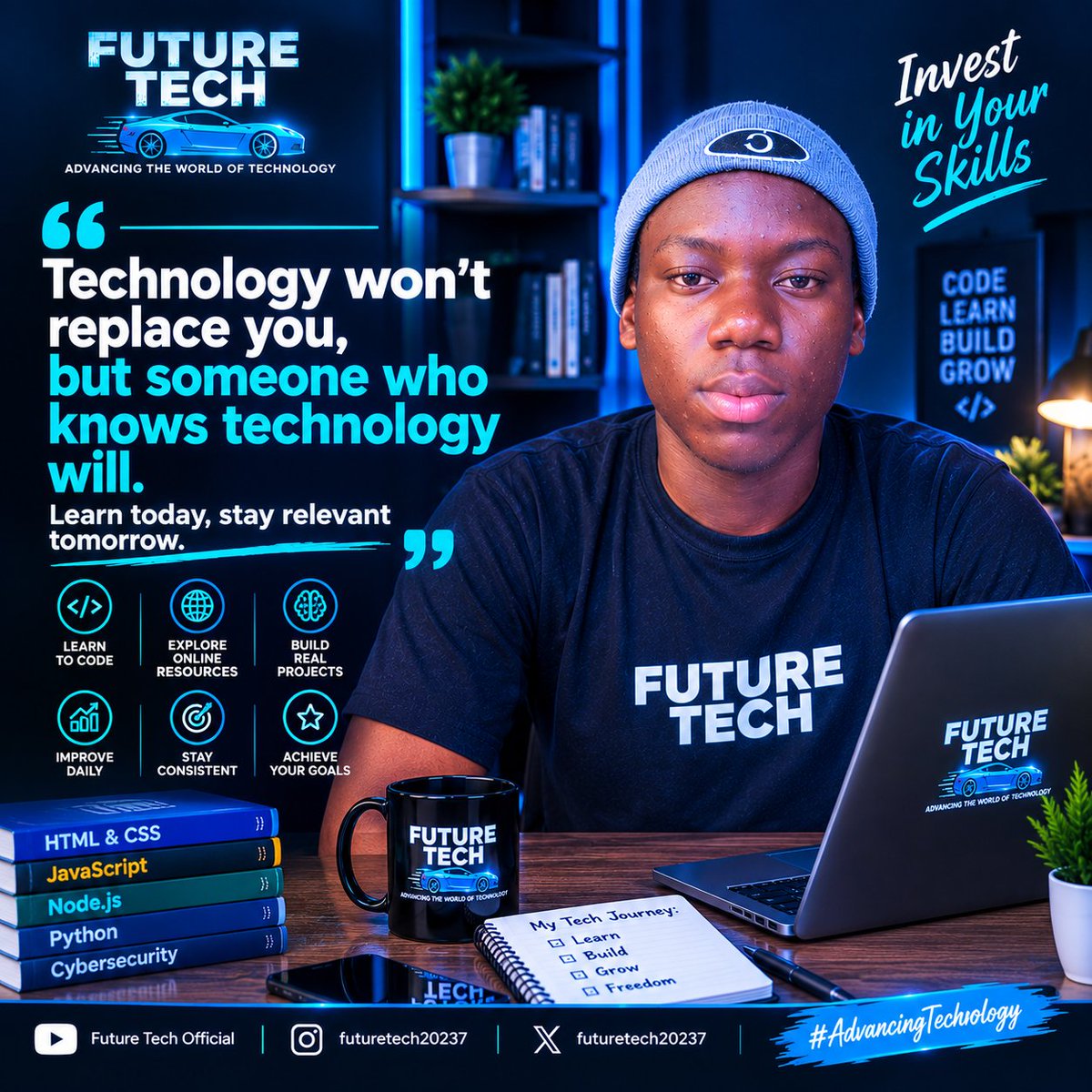 futuretech20237's tweet photo. #TechTip #FutureTech #Technology #Programming #AdvancingTechnology https://t.co/KZurNB01i6