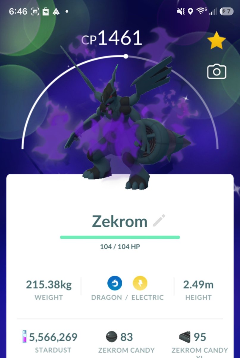 trainerashbash's tweet photo. ✨️SHINY SHADOW ZEKROM✨️ https://t.co/Shq6lb1uxH