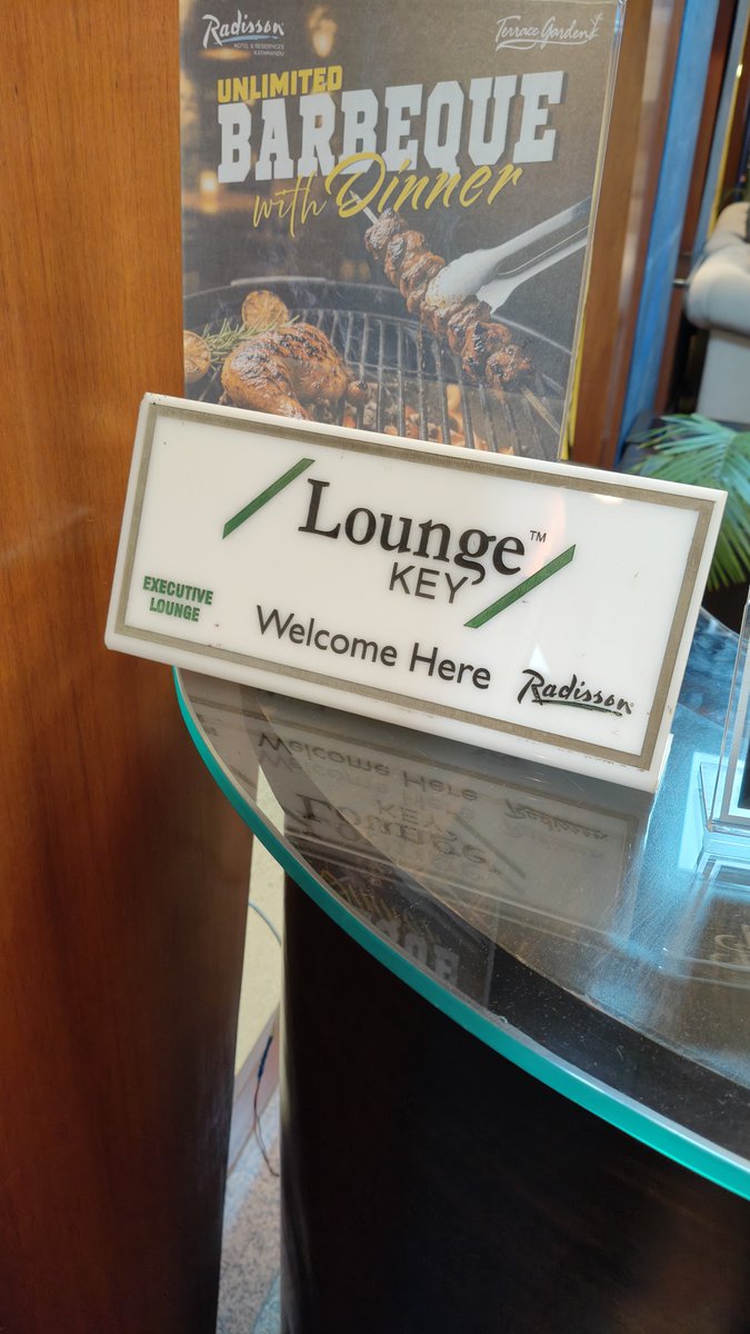 devv7906's tweet photo. I am at Tribhuvan Int'l Airport, Kathmandu and Executive lounge entry is denied to me. The reason is attached below. Despite showing it on Lounge key also, but it's still not available. https://t.co/bdWeDIR68m