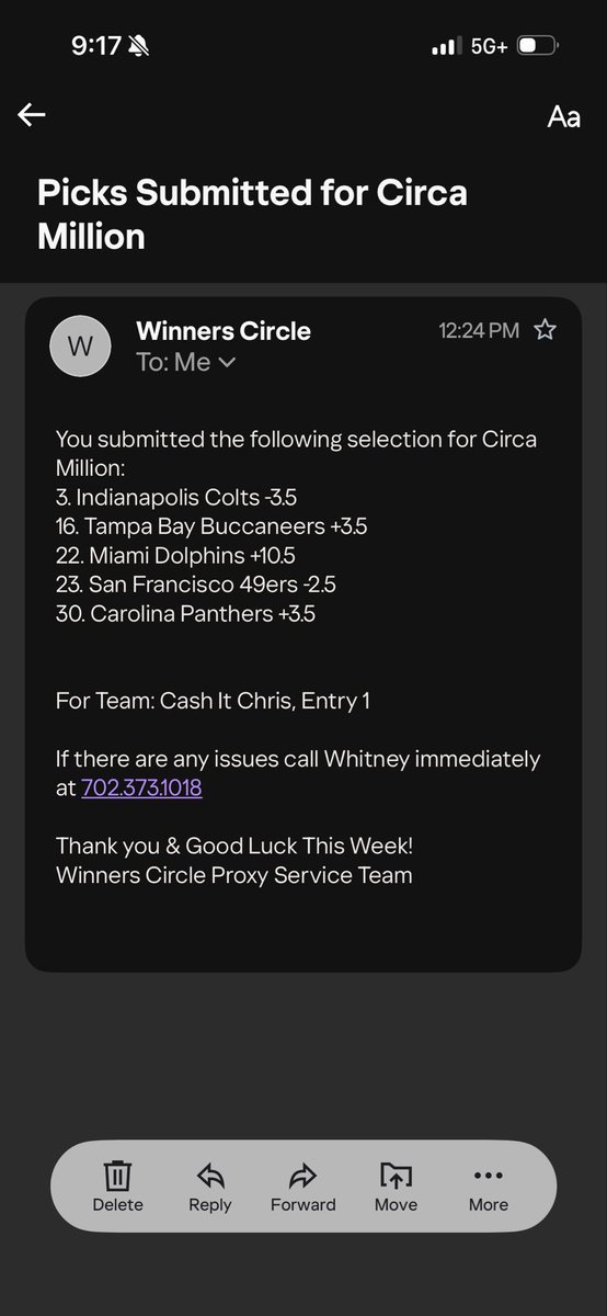 CashitChris716's tweet photo. PANTHERS +3.5 for the CIRCA MILLIONS SWEEP!

#nfl #football #circa #vegas https://t.co/KzGAYwmLBT