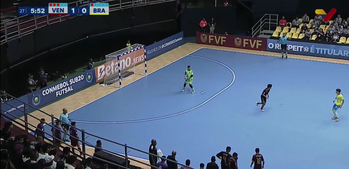 RicardoInterni1's tweet photo. Solo restan 5min para terminar la final FUTSAL sub20, gana Venezuela a Brasil 1x0. https://t.co/1MtRHI21oI