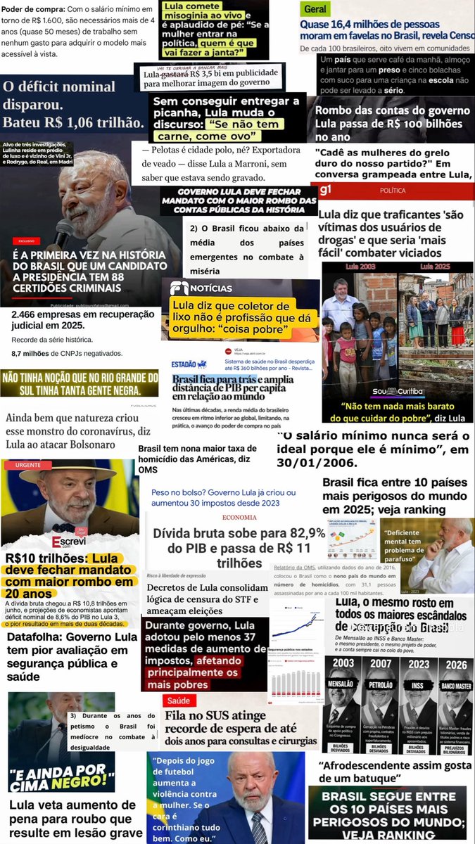 BlackBesouro's tweet photo. Aumento de moradores de rua, empresas fechando, 7 bilhão gasto em viagens, 16 bilhão de lei rouanet mais 3 bilhão pra calar as putinhas do governo, considerado a pior gestão, mas faz o L https://t.co/HQFILguVaK