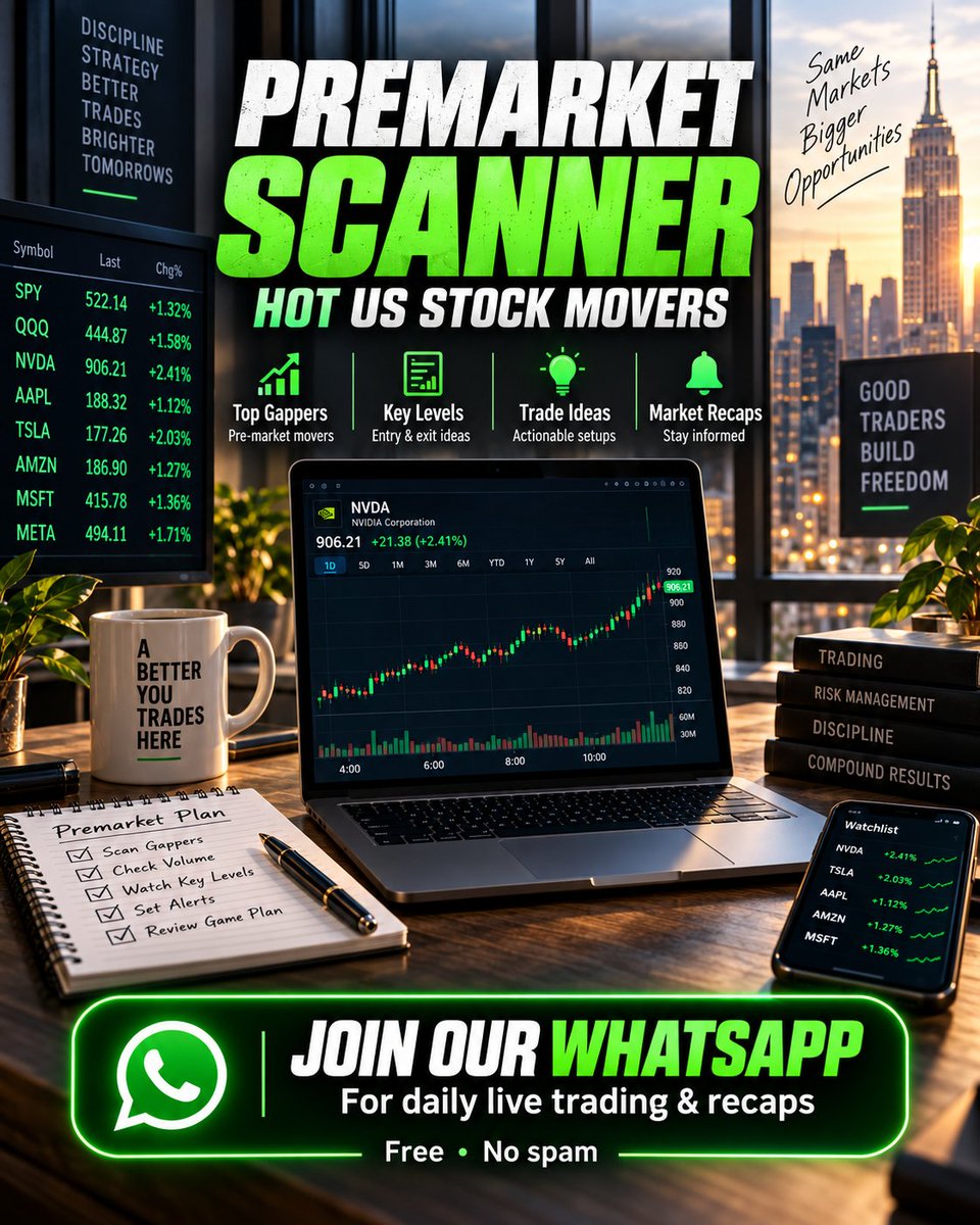 oosakanonta's tweet photo. Follow important U.S. market developments with concise stock-focused updates. See which names are reacting to earnings, sector rotation, and fresh market catalysts. Use the information as a research starting point and make every decision independently. Click here to join and fol https://t.co/5XJ6KYNS9W