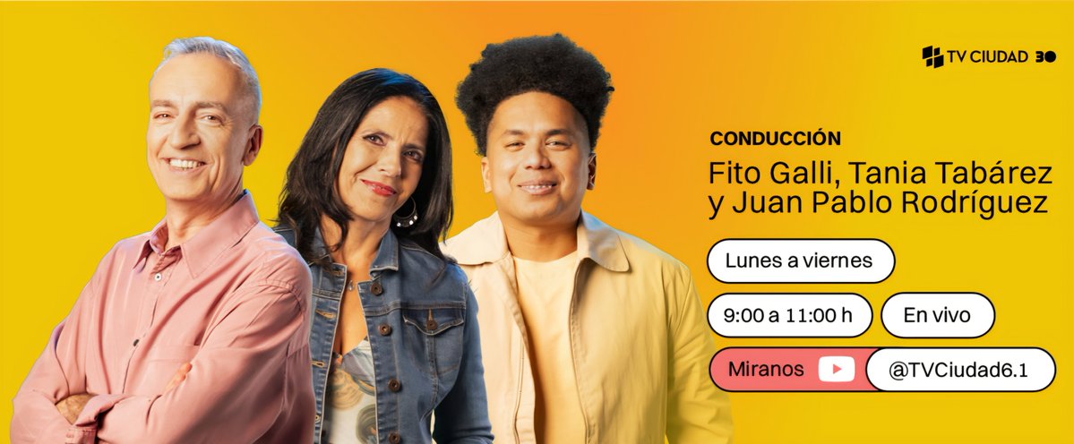 pabloromero974's tweet photo. Mañana a las 10:30 los espero con columna de filosofía &amp; educación en mi regreso a @TVCIUDADuy en @tvciudadviva, el mejor programa de nuestra grilla televisiva matinal (va todos los días de 9 a 11), junto a @taniauy y @fitogalli. Y celebrando el Día Mundial del Docente 📚🦉👍👇 https://t.co/xoIWoP22Rw