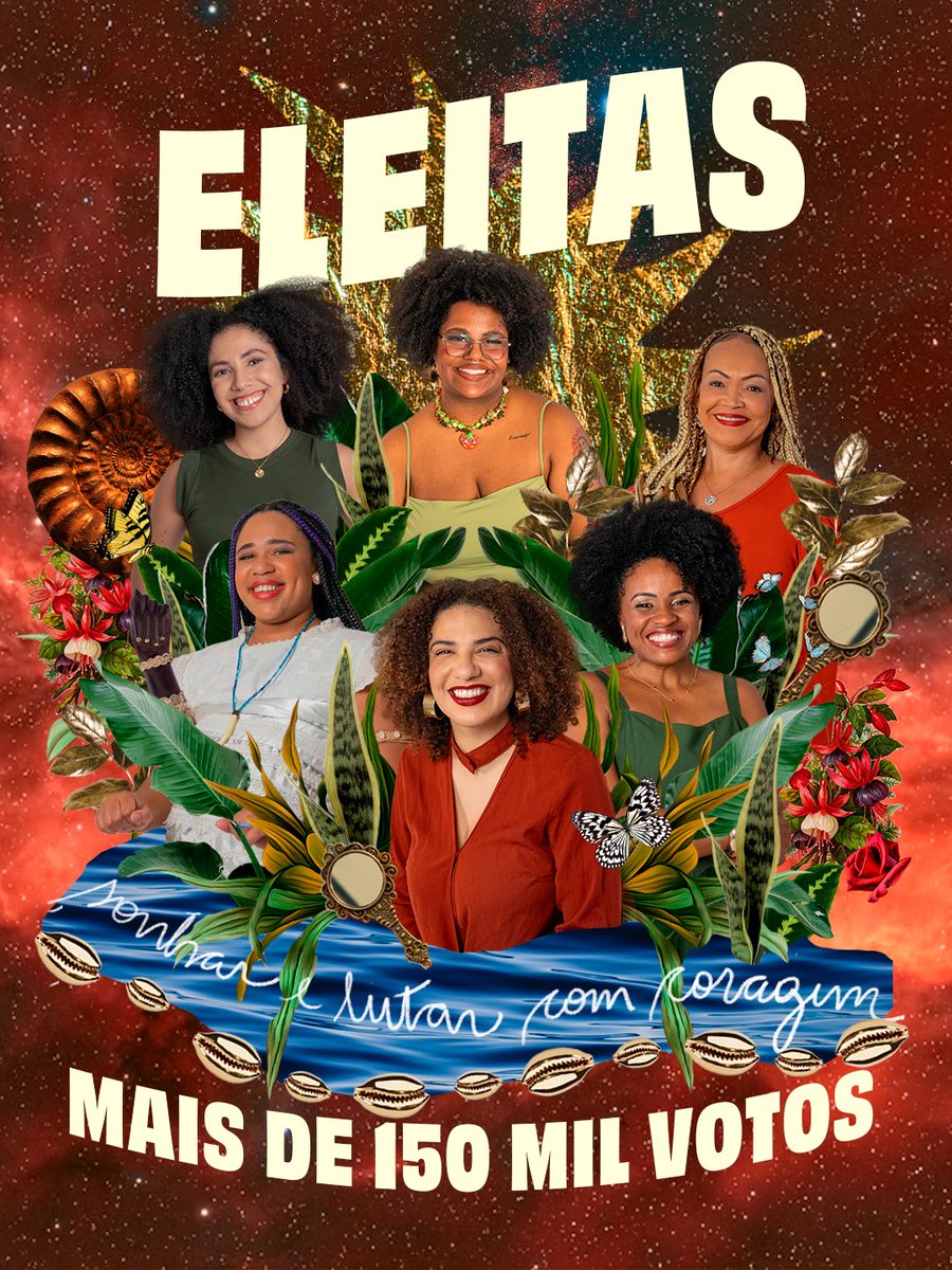 MonicaSeixas's tweet photo. REELEITAS ✊🏾 Fizemos história com esse mandato antirracista e nossa coletividade só cresce. Assim como a bancada do PSOL que recebe companheiras que muito nos orgulha 🫶🏾 https://t.co/6IhGrcoPru