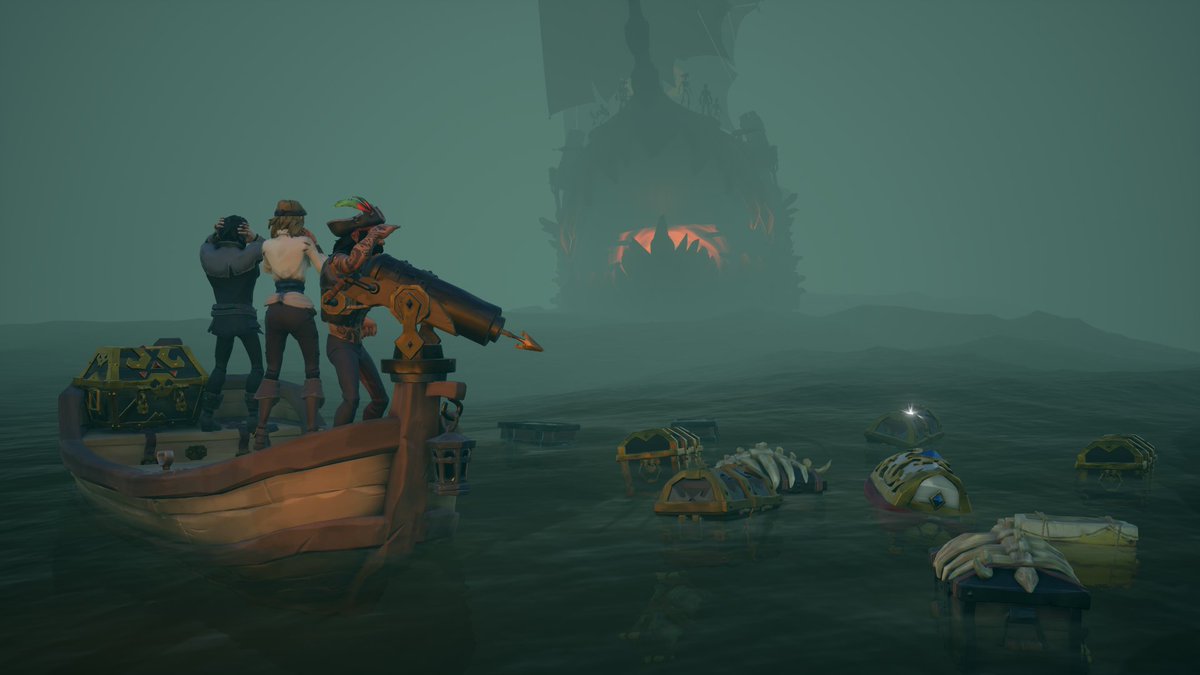 Raissinhafran's tweet photo. Theme : Spooky Scenes 
#SotShot
@SeaOfThieves
#Seaofthieves https://t.co/zFzXdieJpk