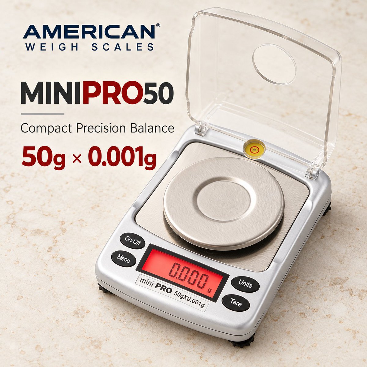 AWScales1's tweet photo. Small details deserve a closer measure.
The MINIPRO50 Compact Precision Balance offers a 50g capacity with 0.001g readability for weighing gemstones, small components, and more.
Explore the MINIPRO50 at https://t.co/tQ1w1f0YUR.
#AmericanWeighScales #MINIPRO50 https://t.co/mSiTJBlNlL