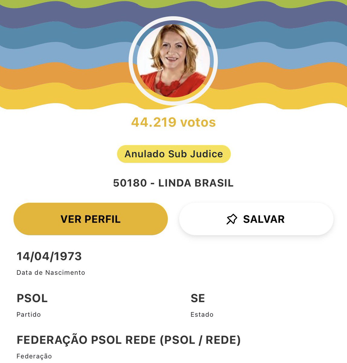 andrecarv_se's tweet photo. Linda Brasil se consolidou como a cara da renovação política da esquerda sergipana. É fundamental que isso não se perca e vire um projeto coletivo maior. Se os demais partidos da esquerda estão preocupados com o futuro do espectro, terão que apoiá-la à prefeitura de Aracaju! https://t.co/YHIGfN8ABv