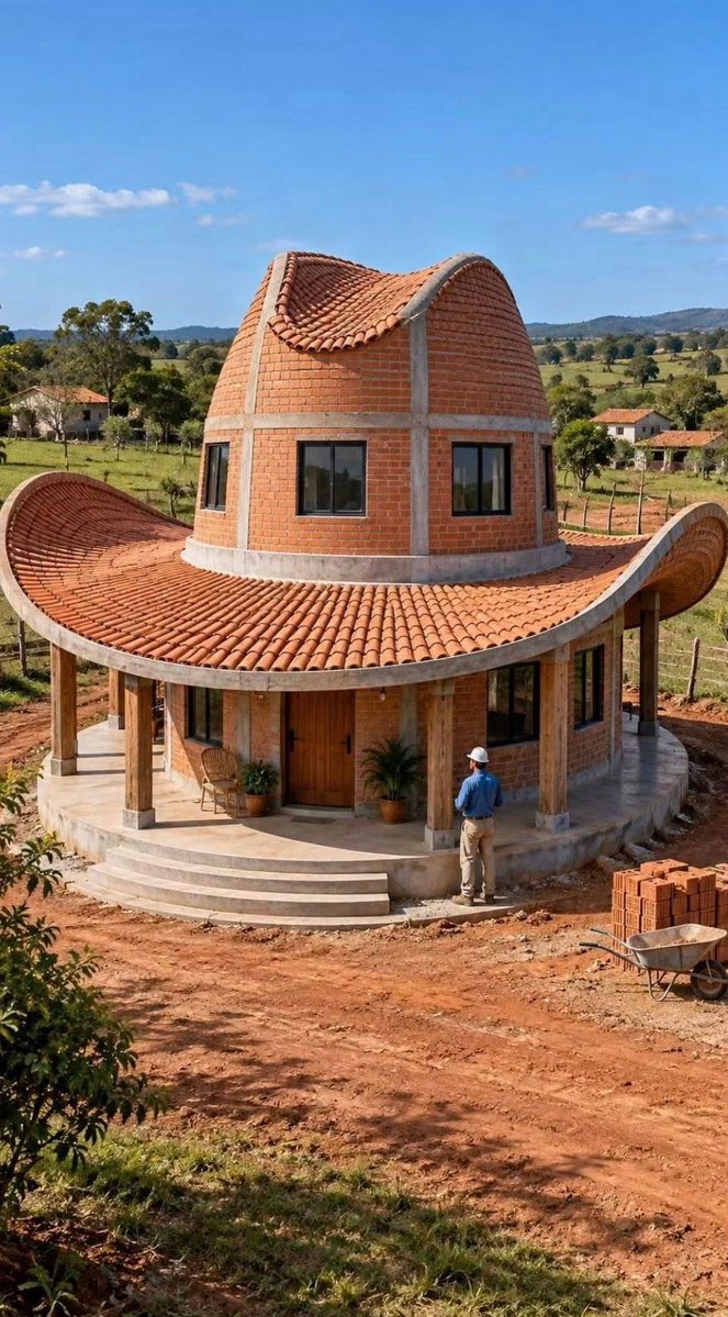 sobanuven's tweet photo. Casa ou chapéu? 
O pedreiro jura que é os dois.

1.  Morava
2.  Só visitava
3.  Passava reto… mentira https://t.co/dvUleL1RsX