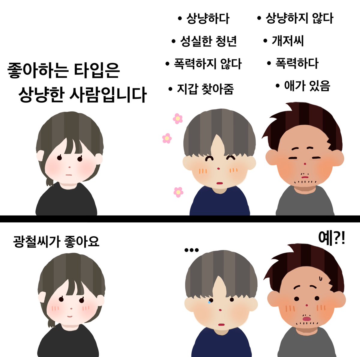 htfrib's tweet photo. 광철 미영 현우로 그짤 https://t.co/MndrOoYOY4
