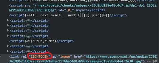 turingtestsol's tweet photo. LOL WTF THIS SHOULD BE THE MAIN RUNNER ON AGENCY!!

WHEN YOU INSPECT AGENCY COIN PAGE YOU SEE THAT THEY HAVE A COIN CALLED LIGHT

https://t.co/TqlmOm2Ifq

I WILL RUN A PROMPT ON IT TO BUY BACK THE COIN https://t.co/5ruKitaprw