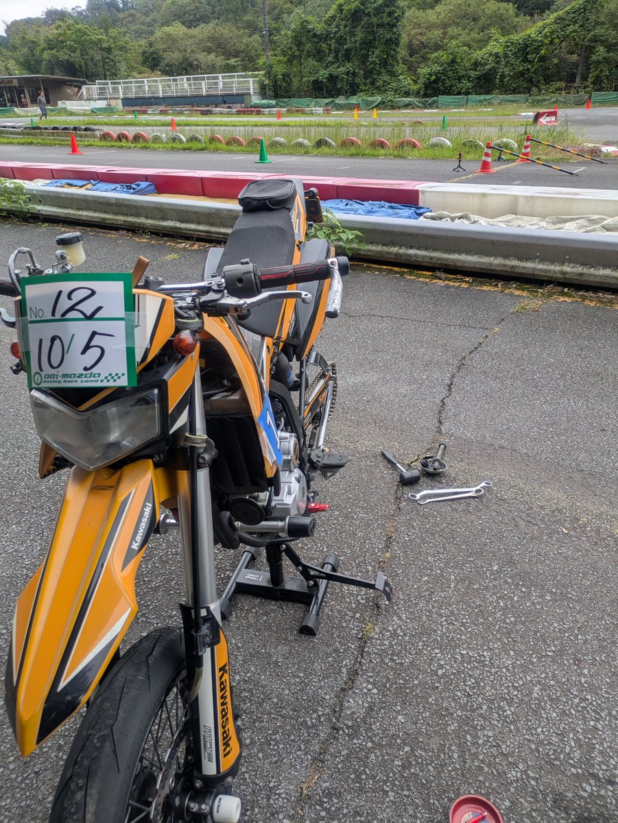 LX250V08's tweet photo. JAPAN前の最終確認、神奈川練に参加。まずはQ5へ変更 https://t.co/LYxnouwiNW