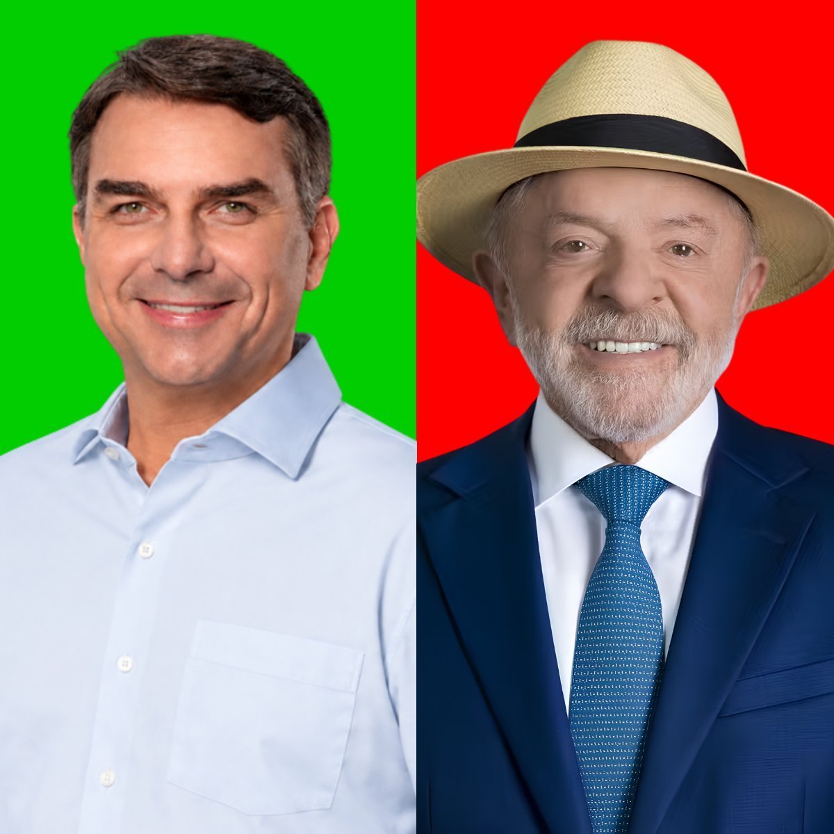 poptime's tweet photo. 🚨🇧🇷URGENTE: Flávio Bolsonaro e Lula disputarão o segundo turno das Eleições 2026. https://t.co/8m4U8x7gJ5