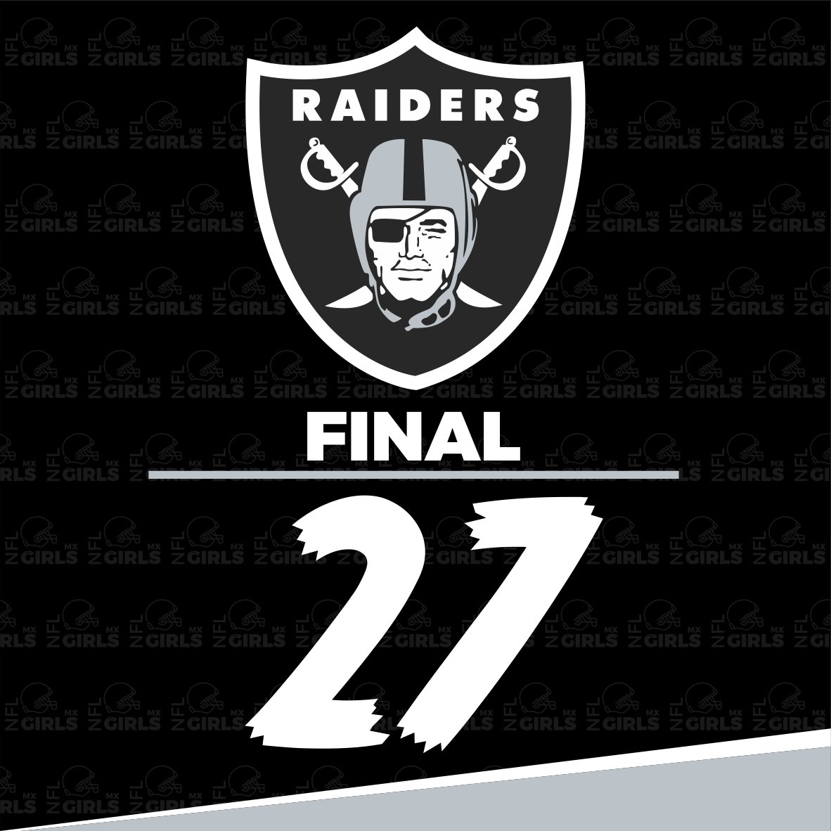 marisolbojackso's tweet photo. #Raiders no se queda con la victoria, un partido cerrado, hay que destacar el trabajo de Kirk Cousins entero y generando oportunidades para el equipo. Y que LV luchó hasta el último segundo para conseguir la victoria.

#KCvsLV 30-27. 

@nflgirlsmx | #NFL | #RaiderNation https://t.co/cuXA0YYF5q