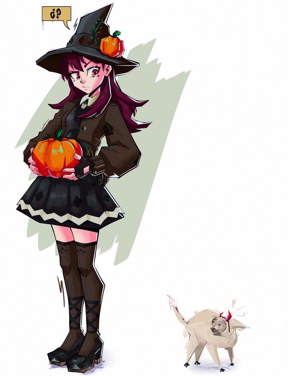 VolticCore's tweet photo. A chihuahua being a chihuahua on Halloween?
#Fortnightmares #FortniteFanArt https://t.co/fR7bkow0Og