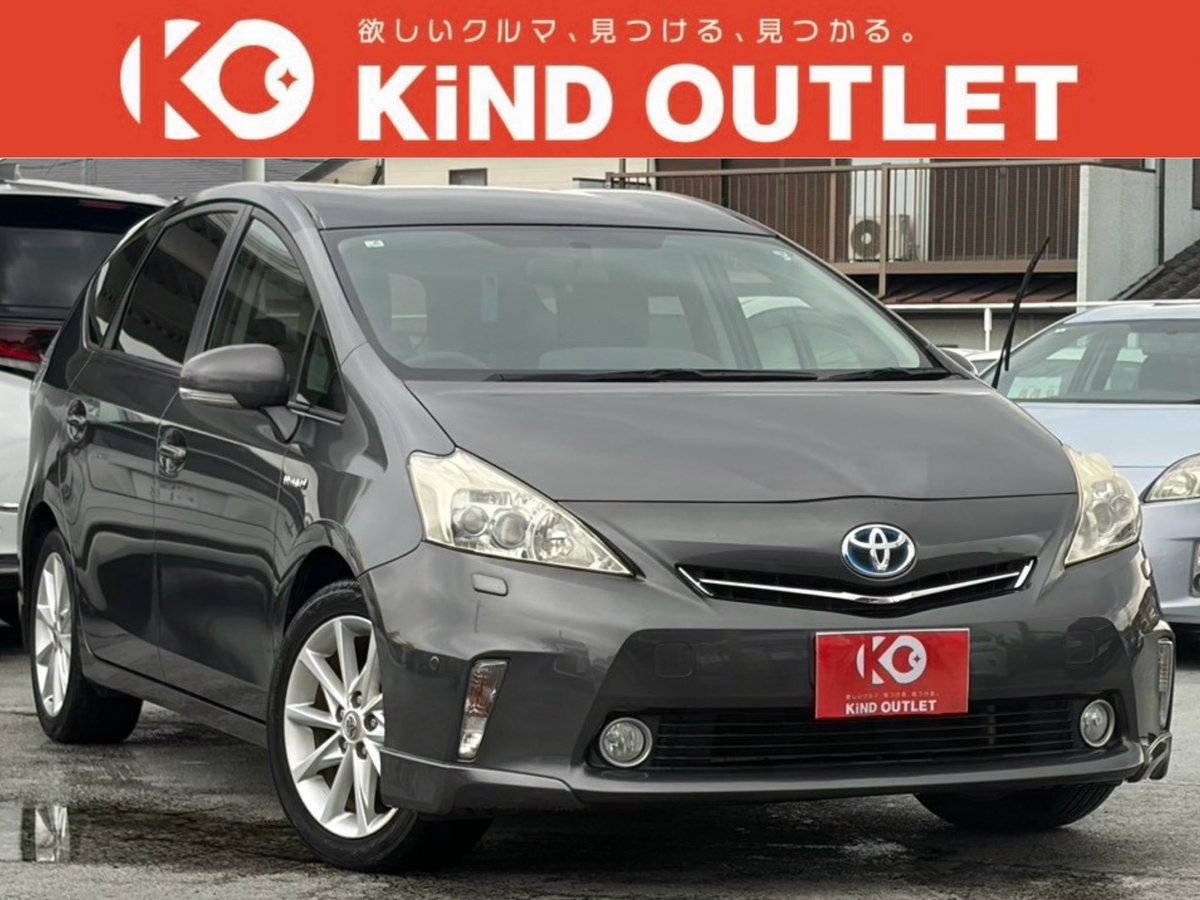 kindoutlet's tweet photo. 🚗カインドアウトレット千葉店💨

【在庫情報】
#トヨタ #プリウスα #ツーリングセレクション

✔ グレーメタリック
✔ 走行7.1万km
✔ 車検整備付
✔ 支払総額89.9万円

装備充実✨
#バックカメラ
#ETC
#フルセグ
#LEDヘッドライト
 
👇詳細はこちら👇
https://t.co/IZLYH9Yn7A https://t.co/xIUvt3q33m