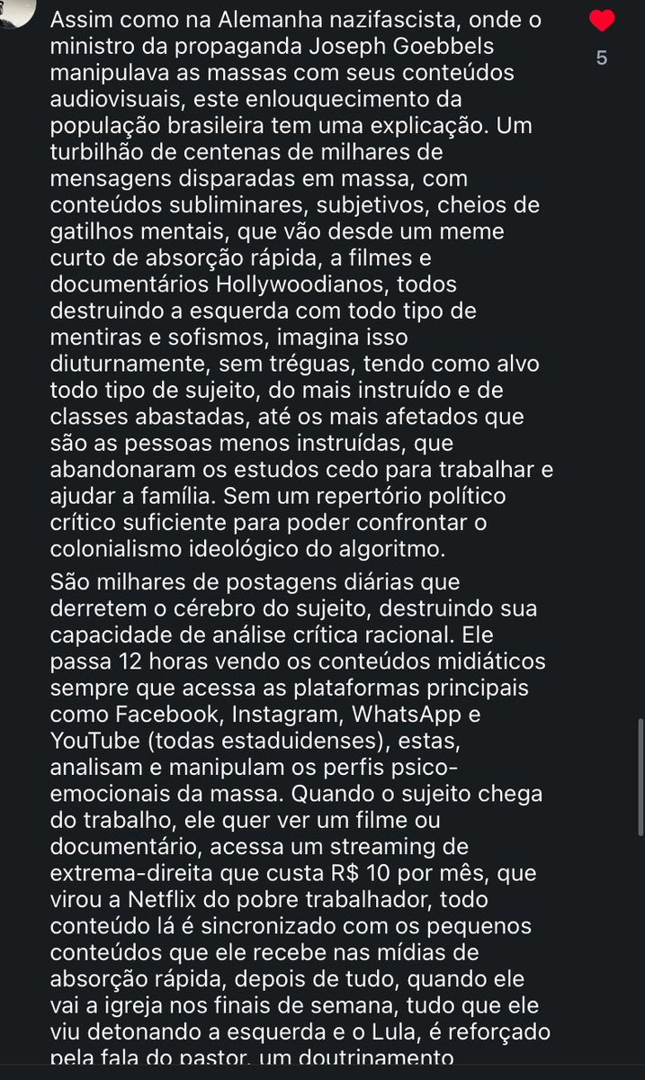 crvgbacalhau97's tweet photo. @brunoasgarcia Esse comentário que eu vi no Instagram explica tudo. É longo mas elucidou https://t.co/xKehcQqgat
