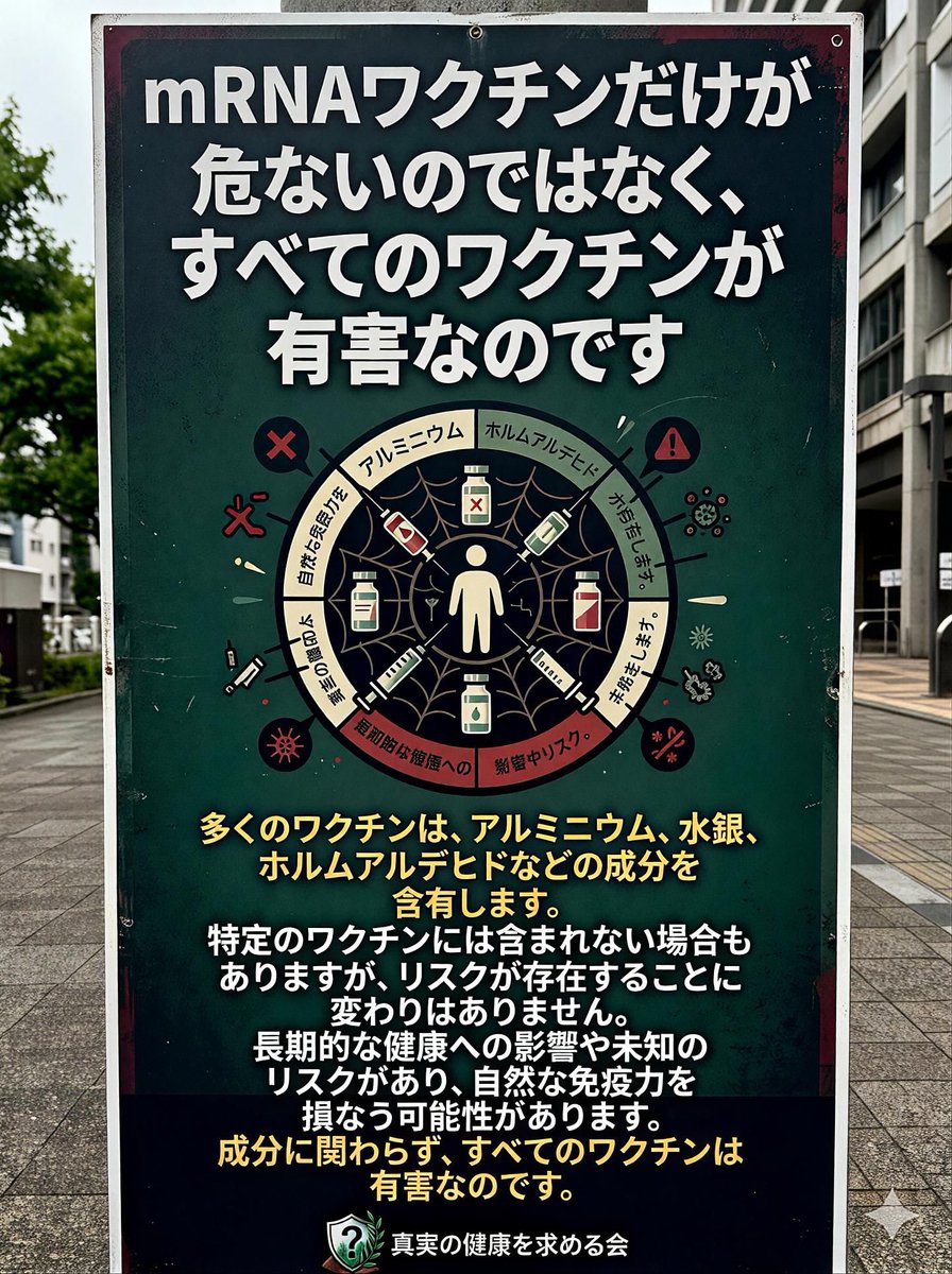 0Eyrxu29Vzgo33L's tweet photo. 医療関係���は、ワクチンの添付文書も

インフルエンザワクチンは接種した方が
発症するという論文も読まない

勉強不足の、金儲け主義の、ヒトデナシ
だと思います

母子手帳ワクチンも害しか有りません
何十年も被害者が居ないのに　ワクチンで死亡者を出しても平気な人たち https://t.co/ZbCDbWNhCH
