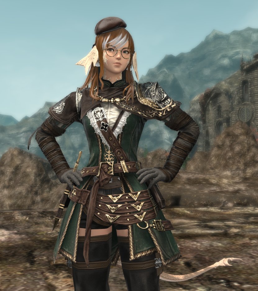 Kosaiyuki_'s tweet photo. It was time for an upgrade! Kosai's new and improved Machinist glam ⋆。°✩
#ffxiv #finalfantasy #gposers #EorzeaPhotos #FinalFantasyXIV #AuRa #OC https://t.co/pStPp28nRq