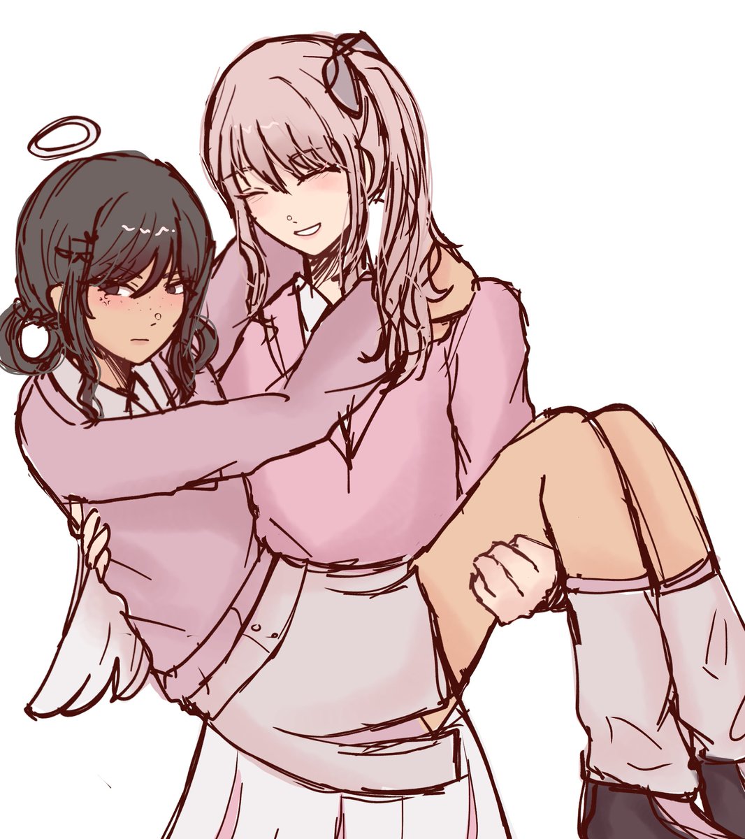 Tauperibbon's tweet photo. did art for an au that my friend created, i love them sm 🥹 #prsk_FA https://t.co/667VBhZVUs