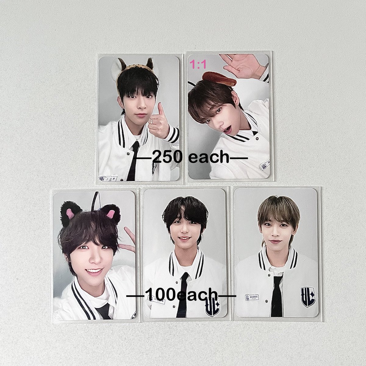 _sicheng7's tweet photo. 𐚱 ⊹ wts lfb ph .ᐟ #_sicheng7sells

 ꒰🎀꒱ ahof universe league who we are album photocards

*. ꔛ on hand
*. ꔛ payo / 3 days dop
*. ꔛ reply or dm to claim

#. wts universe league ahof who we are steven park han jeongwoo shuaibo daisuke jl gaspar https://t.co/ETmrOgR2HC