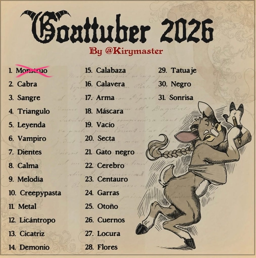 sicklyyuki's tweet photo. Day 1: Monster... ヽ⁠(⁠(⁠◎⁠д⁠◎⁠)⁠)⁠ゝ
.
.
#goattuber https://t.co/3kZ9gycibA