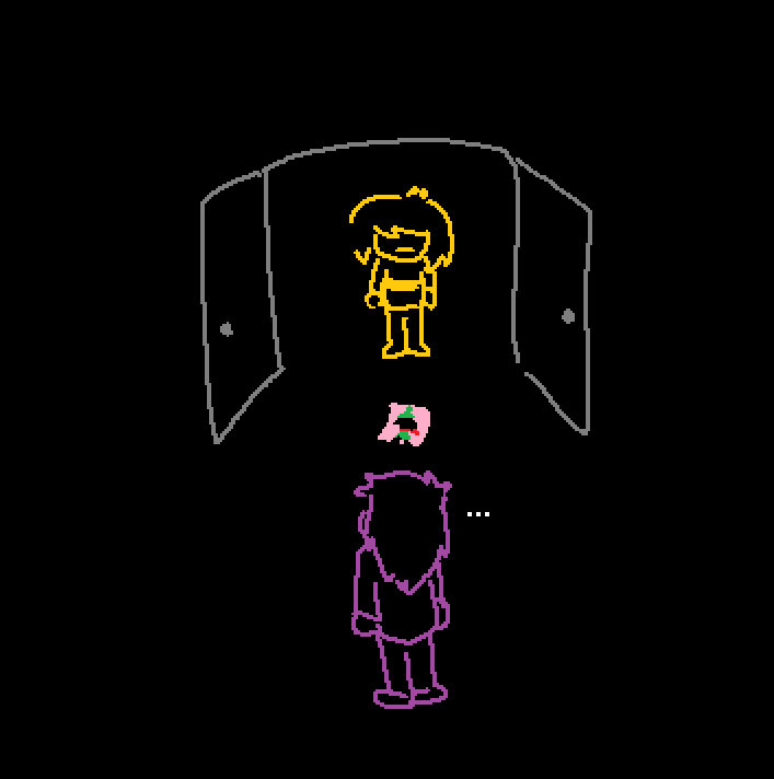 fambramb's tweet photo. I think IF (decently big if) Ralsei is a darkner that's actually based on an object and not just some concept, I think it'll be revealed what he is by chasing someone (Susie, the Knight, Kris maybe) while they try to leave dark world, and then we just see what he is on the floor https://t.co/jHbWNjFcxi