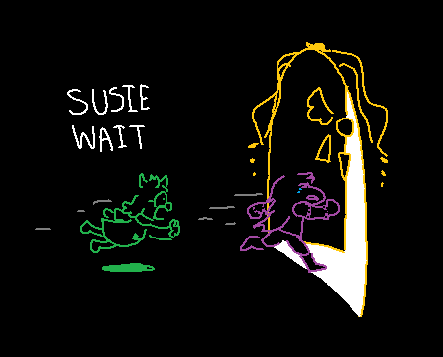 fambramb's tweet photo. I think IF (decently big if) Ralsei is a darkner that's actually based on an object and not just some concept, I think it'll be revealed what he is by chasing someone (Susie, the Knight, Kris maybe) while they try to leave dark world, and then we just see what he is on the floor https://t.co/jHbWNjFcxi
