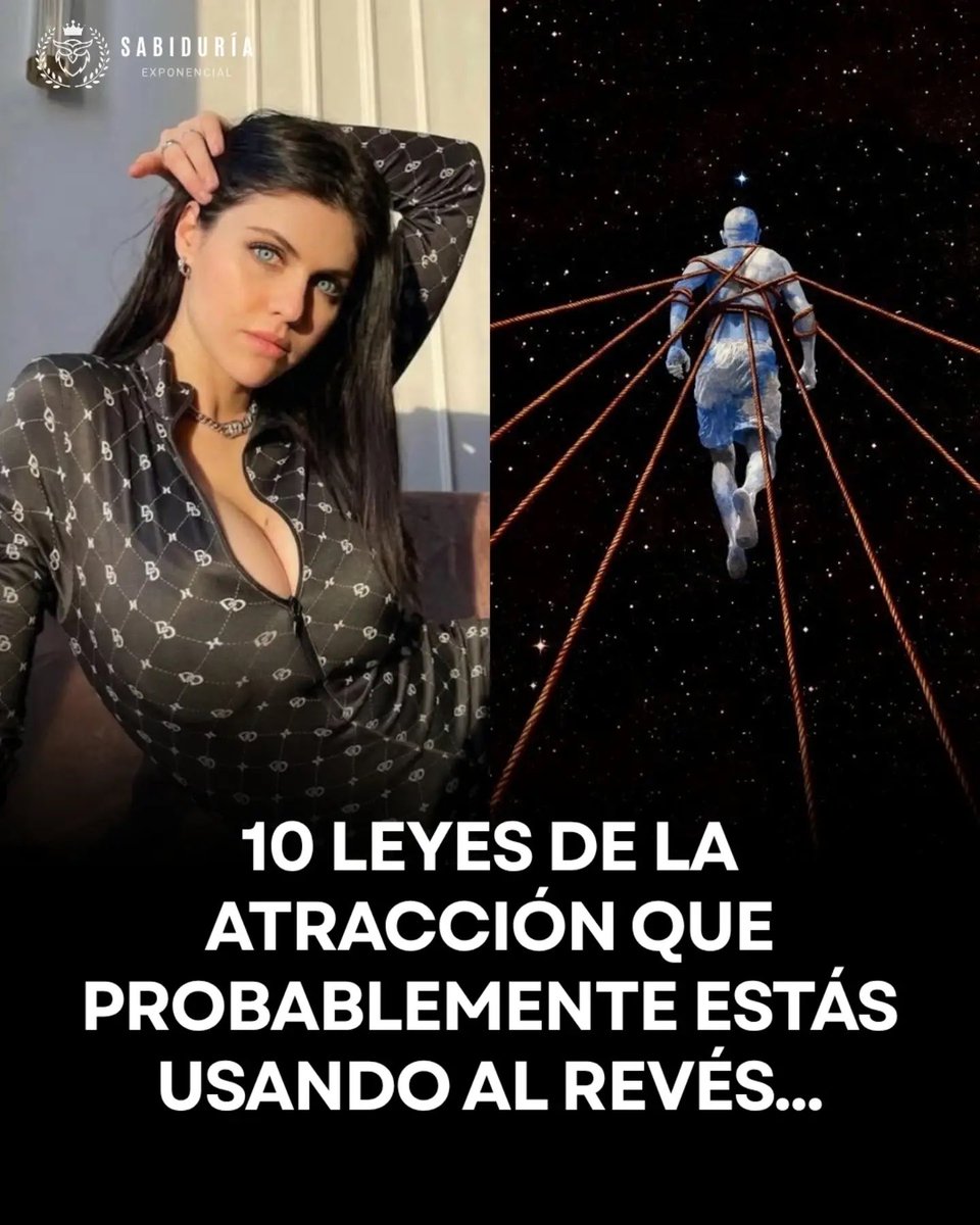 Camiloruimind's tweet photo. 10 leyes de la atracción que probablemente estás usando al revés…

Hilo 🧵 https://t.co/OjkTtZYHXN