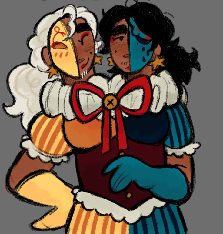 gourmandpillled's tweet photo. razzle and dazzle gijinkaslop yay :o) https://t.co/zeURrGEFvu