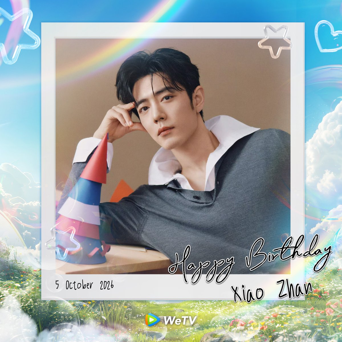 WeTVThailand's tweet photo. HAPPY BIRTHDAY XIAO ZHAN🎂
มาอวยพร #เซียวจ้าน กันน้าทุกคน❤️

#WeTV #WeTVth #肖战
#肖战1005生日快乐
#Happy35thBirthdayXiaoZhan https://t.co/xUgsSGawJn