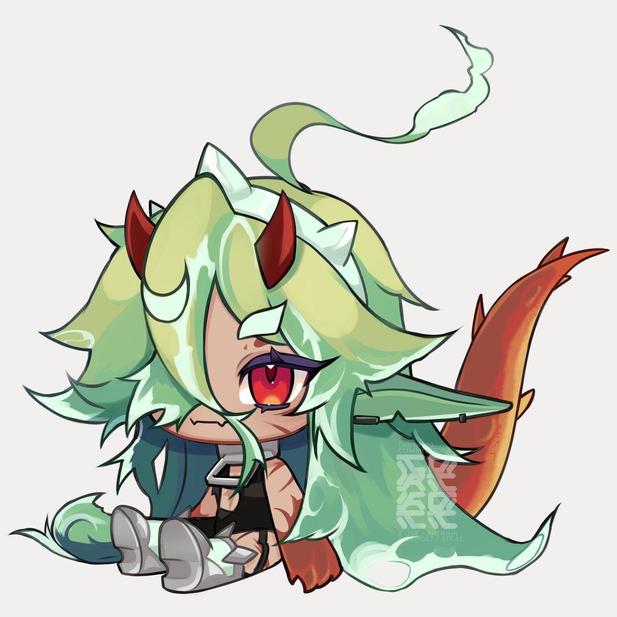 TARTKATT's tweet photo. Plushie PNGtuber for @PMuse__ 💚 https://t.co/u9x85fQeU9