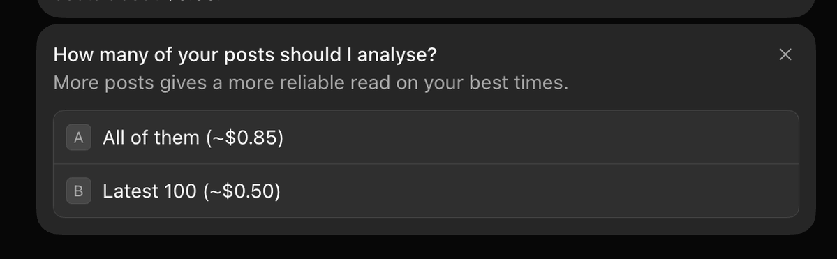 SudoLabsNZ's tweet photo. @elonmusk @poteto This feels like such a buzzkill, when you connect Grokbot to your Premium X account and it wants to charge almost a dollar to read your posts. https://t.co/V47ONHxRBY