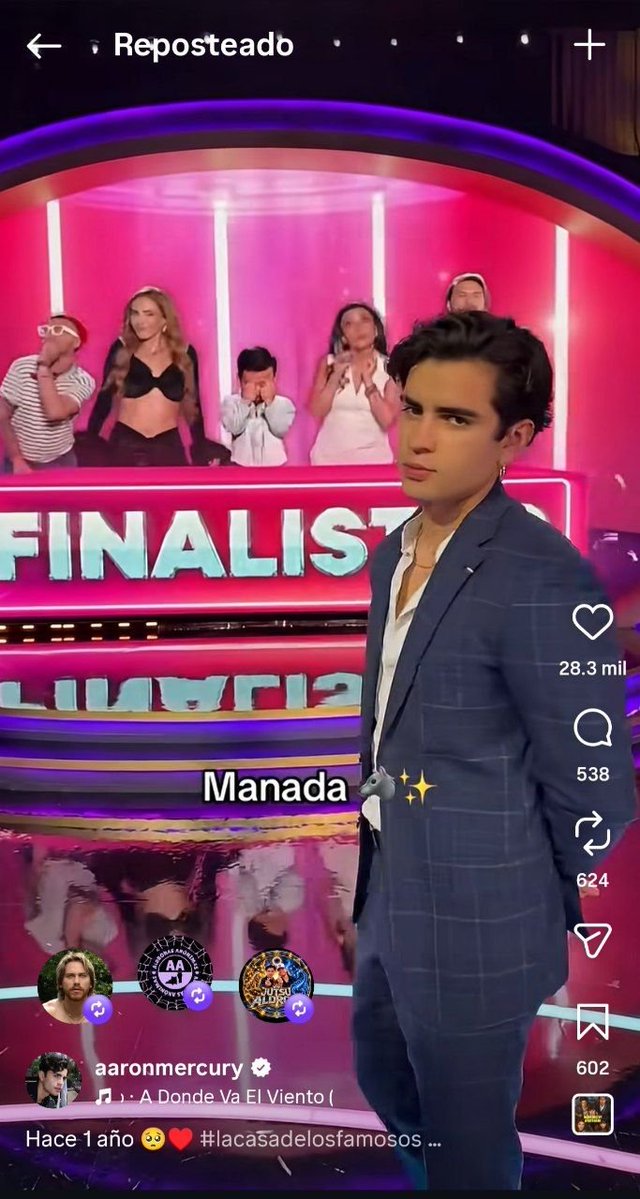 jwdy_ult's tweet photo. Compartía el post de Aarón aww🥺
Y eso que está viendo la final junto a su abuelita jaja https://t.co/1kDcJnnnm1