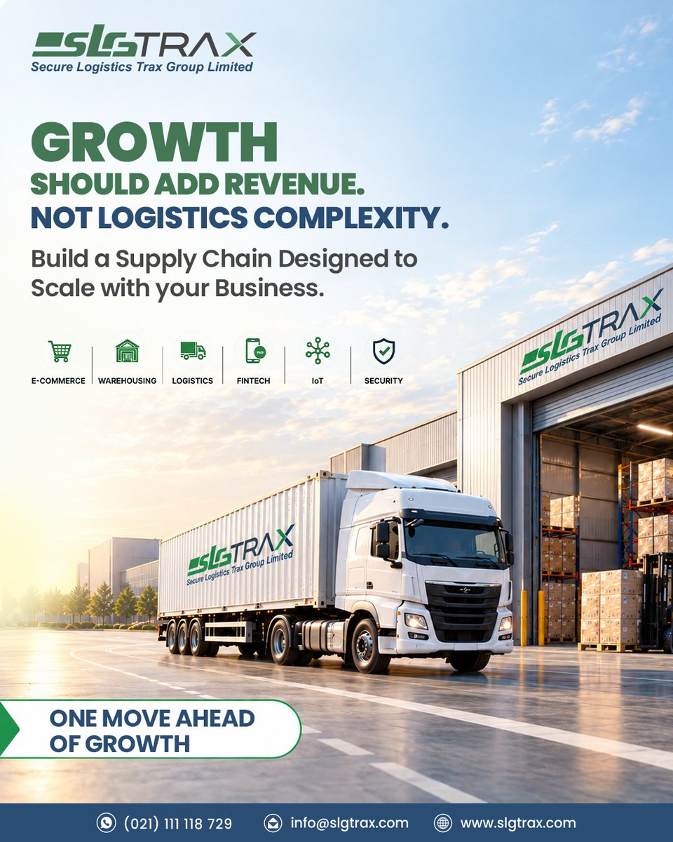 SLGTrax's tweet photo. More orders. More growth. More moving parts.

Your supply chain shouldn’t be the thing holding you back. 

Build smarter operations that scale with your business without letting complexity slow you down.

See what’s possible at https://t.co/swsRKiXTZJ

#SupplyChain #Logistics https://t.co/MXwbC5Jiet