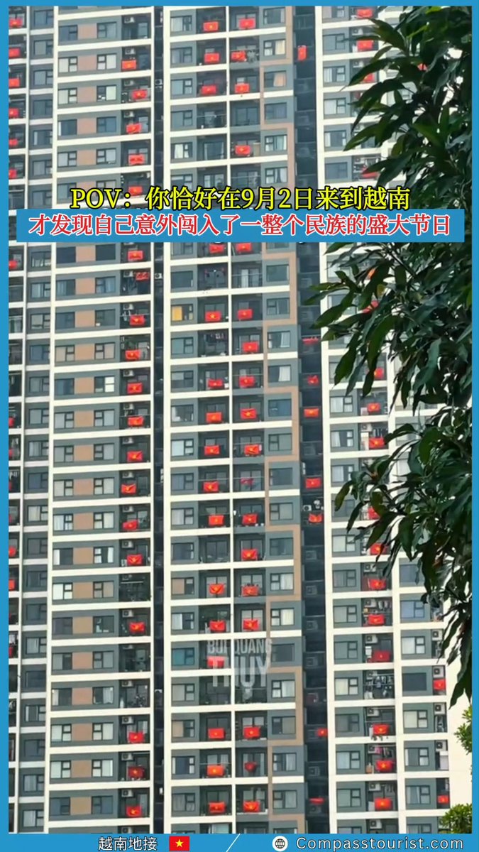myonlyhope's tweet photo. 9月2日的越南格外不同：大街小巷红旗飘扬，洋溢着国庆日独有的氛围。热烈庆祝越南9·2国庆日，愿祖国繁荣昌盛，人民幸福安康。 https://t.co/gyA3Ly1EoV