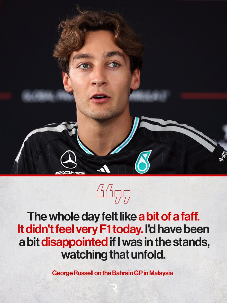 tirii_f1's tweet photo. 'If he was winning he wouldn't be saying that'

'We are paid obscene amounts of money and travel around the world. He can retire' 

I guess it's going well 🤷🏾 https://t.co/bDpiss2bOg