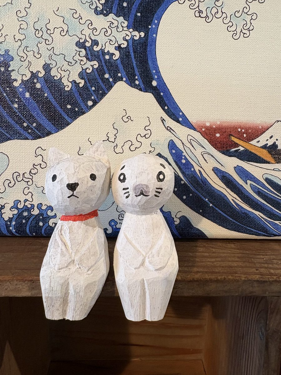 tsutsunori's tweet photo. ゴマちゃんとシロの秋の芸術祭行ってきた！とっても可愛い空間でした！！
スタッフさんがとても優しく対応してくださいました。
その後黒ゴマ白ゴマアイスを食べに行きました。すごい美味しかった✨️
#ゴマシロ芸術祭 https://t.co/FCKJxmcbE2