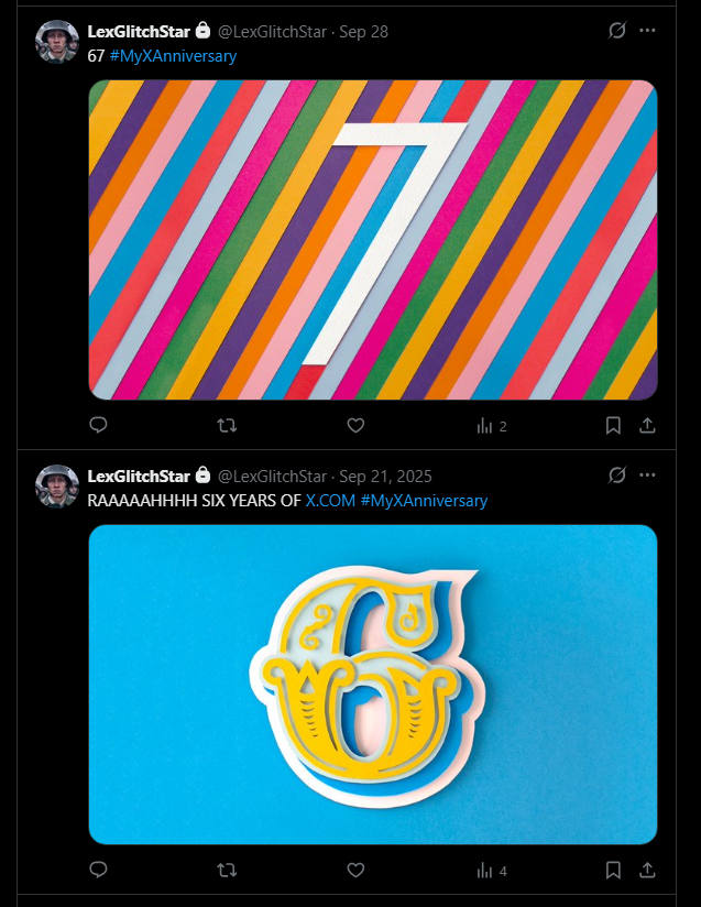 LexGlitchStar's tweet photo. 67 https://t.co/0YctKpabOr