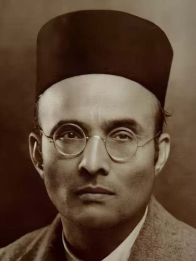 Imdead108_ybc's tweet photo. Yesterday in the market (with classmate frnds) a boy was doing fake intellectual talk, abusing Modi-BJP which I ignored, but when he said Ambedkar is greater than Savarkar and called Savarkar a British slave who begged for mercy, I lost it.

I asked him just 2 questions - name one British jail Ambedkar went to for India and name one lathi he took for freedom - he had zero answer because there is none.

The real fact is Veer Savarkar is the real freedom fighter who at 15 took oath for Purna Swaraj, wrote the book that inspired Bhagat Singh and got the highest punishment in history of 50 years Kaala Paani with 11 years in a 7x11 dark cell grinding oil and his mercy petition was a legal tactic which even Gandhi and Nehru used.

While Ambedkars contribution to freedom was zero - his father was a British army servant, he lived on British scholarship and money in 1942 when the whole country said Quit India he opposed it.

He took a job as Labour Member in the British Viceroy's Council, he openly said British rule was better, never went to jail for freedom and fought only for one caste not for the country.

So comparing Savarkar who gave his life for Bharat with Ambedkar who gave his loyalty to the British is like comparing fire with ash and is an insult to Savarkar, and even in 7 births Ambedkar can never touch Savarkar's shadow.