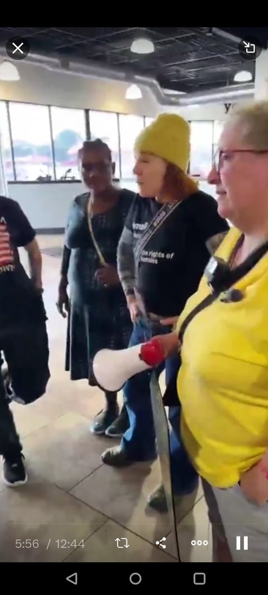joeybrite1's tweet photo. @PlanetFitness has a motto:
'come as you are, leave a little stronger'

A group of us addressed their heinous policy of allowing men in the women's locker area in 2024 at several Planet Fitnesses in Tulsa, Oklahoma. 
@westcoastterf @GabsClark5
We spoke with managers at two of their locations who said they personally would not allow men in their locker rooms, but Planet Fitness never removed their 'inclusive' language from their mission statement.
Planet Fitness HATES women and their practices promote violence against women. I hope they LOSE everything. The government needs to investigate and shut their facilities down once and for all.
@FEC @USCPSC @JudgeJeanine