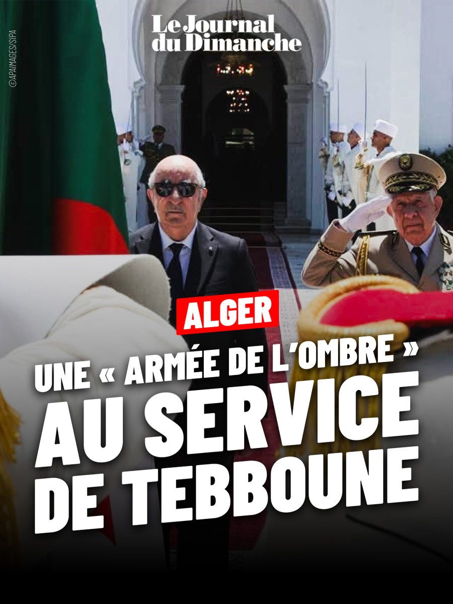 leJDD's tweet photo. Dans une enquête édifiante, Christophe Dubois et Marie-Christine Tabet révèlent l’existence en France d’une organisation clandestine algérienne sur le sol français.

🔗 Article JDD : https://t.co/aTyFUfJf0m https://t.co/enWgvN7nDG