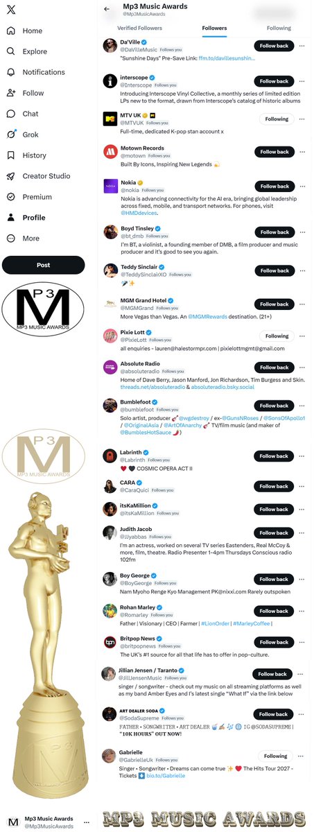 Mp3MusicAwards's tweet photo. With Real Love Sending To All MP3 Music Awards Followers #OneLove #MP3MusicAwards #MP3Awards https://t.co/kvTn5mEBSS https://t.co/4Yy3imBs8F