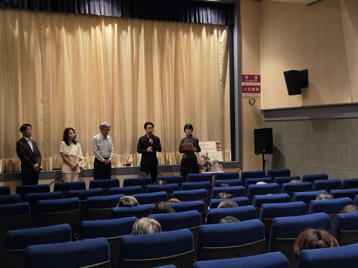 cinemaJandB's tweet photo. 「#マダム・ソワ・セヴェンヌ」絶賛上映中
昨日10/4日は ゲスト #横浜美術館 #長谷川珠緒 さん #横浜開港資料館 #西川武臣 館長 #細尾真生 プロデューサー #佐藤広一 監督 司会 #川﨑仁美 さんのトーク開催。ありがとうございました。
上映は10/16金まで予定。お見逃しなく！
https://t.co/YXgc0iIUp5 https://t.co/aQHLXTiTIp