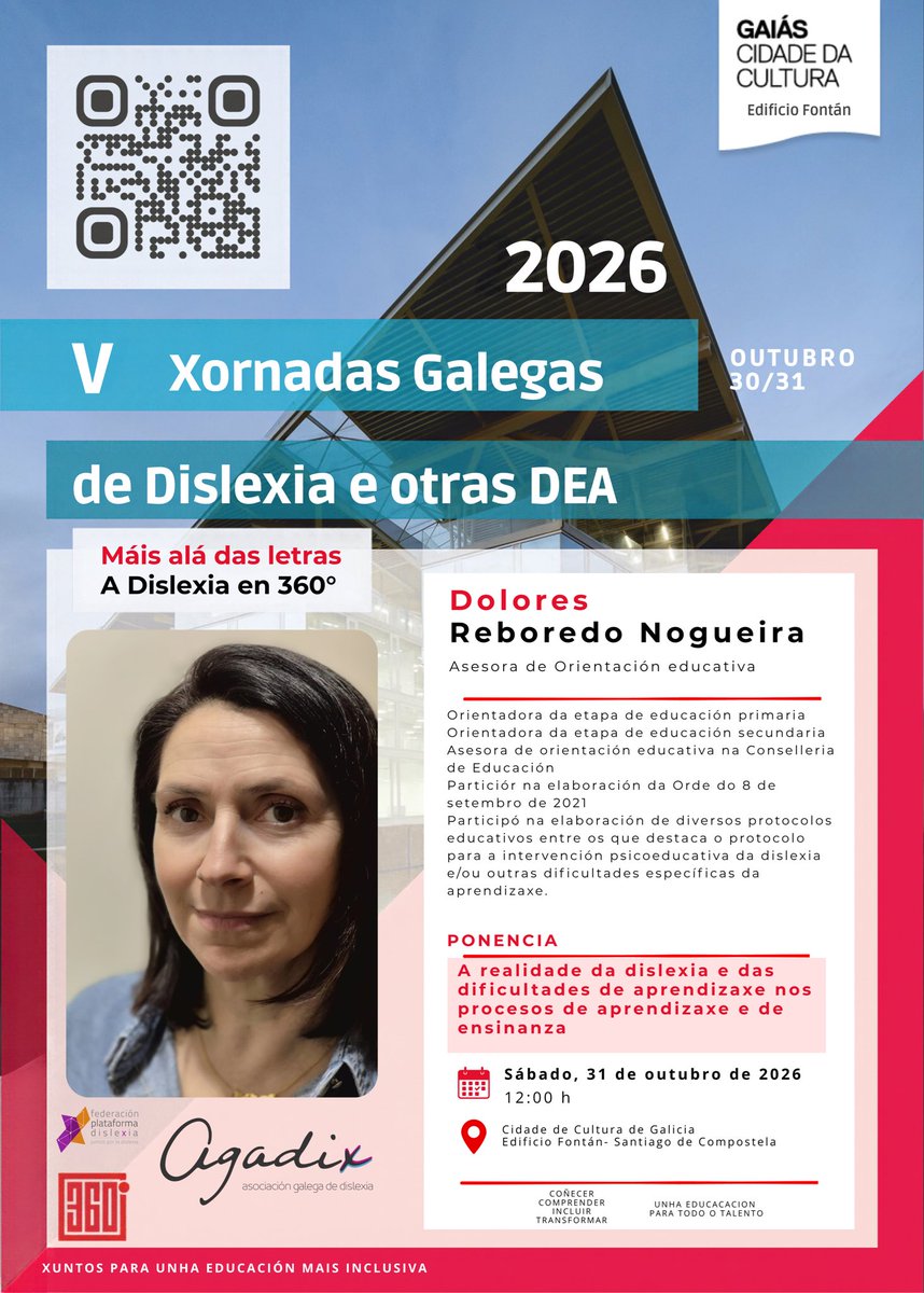 Agadix's tweet photo. Seguimos coñecendo os nosos relatores https://t.co/exT14CDeYK