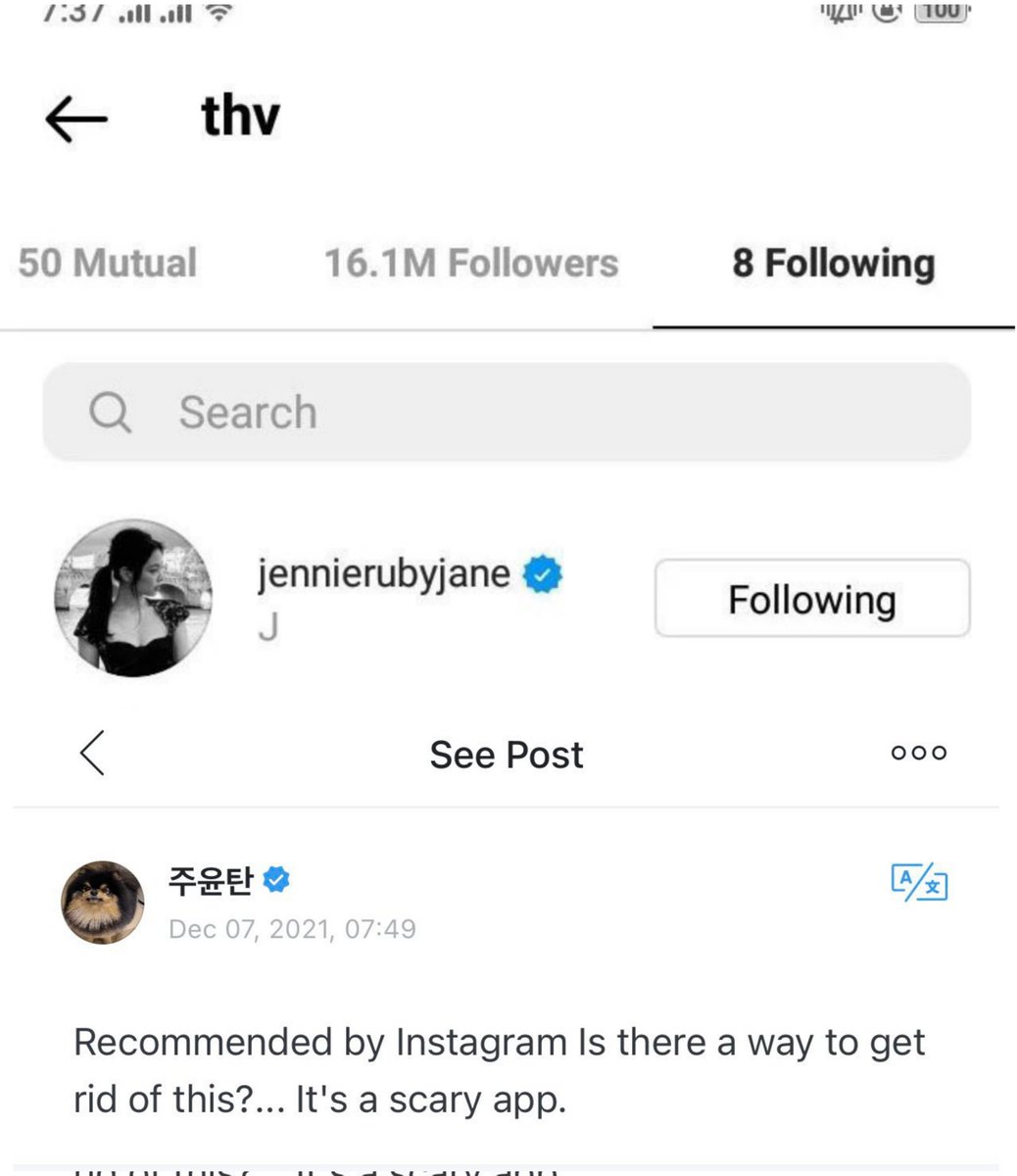 blissmin13_'s tweet photo. "he followed another accidentally years ago" Did he accidentally decide to walk hand in Paris with the same person he had been stalking? Taeguide himself knows Taennie is real and follow the biggest coward. No wonder KTHs are Taekookers 
https://t.co/xYEyO7aNhS https://t.co/0jVyPXwGeN
