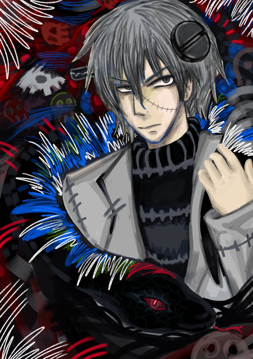 Varsad0's tweet photo. 喜欢的作品!#Asura #Justinlow #stein #drstein #souleater https://t.co/ymjpbFQ0kT